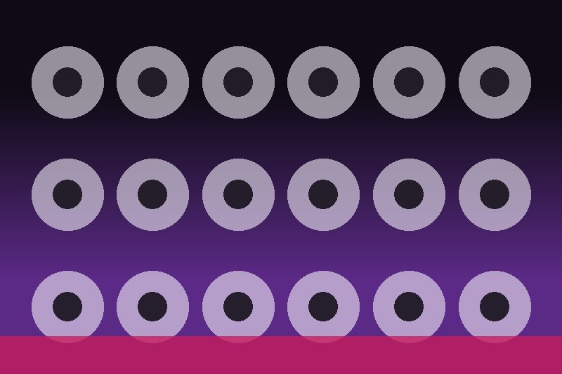 Designer trabalhando o grid de identidade de marca com paletas e aplicações